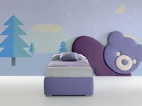 letto imbottito kids ted