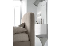 Letto imbottito matrimoniale Felis Vern scontato del -30 %