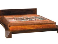 LETTO JAPAN FUTON IN LEGNO DI NOCE