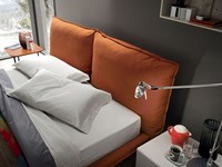 Dettaglio cuscini testata letto Arcade Maronese