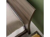 Letto matrimoniale in legno Loge di Orme scontato