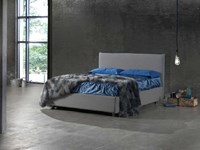 Letto imbottito con contenitore mod. Morfeo