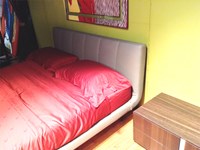 Letto matrimoniale Sirio e 2 comodini Abaco scontati del 30%