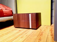 Letto matrimoniale Sirio e 2 comodini Abaco scontati del 30%