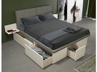 Clever Letto con cassetti domino , scontato del -31 %