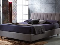 letto marion imbottito con contenitore e sfoderabile