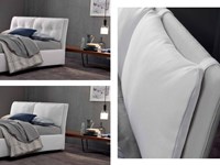 Letto matrimoniale modello pitagora imbottito