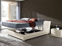Letto matrimoniale con contenitore , Lissone