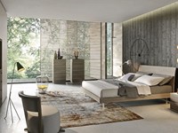 Letto Oliver matrimoniale moderno scontato del 30%