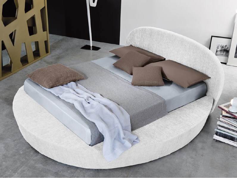 Letto Rotondo Con Contenitore