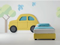 Samoa propone letto singolo modello Car della linea Kids' Worl.