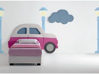 Samoa propone letto singolo modello Car della linea Kids' Worl.