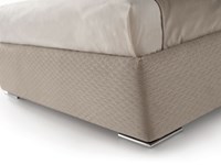 Letto Plain di Samoa - Piedino Steel