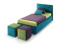 Letto Snap con secondo letto estraibile di Samoa
