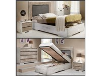 Letto con il contenitore su misura della collezione mottes Mobili