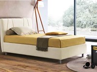 letto singolo moderno piazza e mezzo contenitore