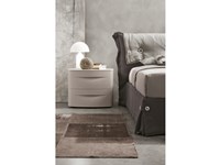 Letto matrimoniale in tessuto modello Amami di Tomasella