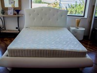Mobilpiu Letto Royal laccato bianco