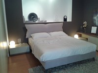 Oggioni Letto Letto oggioni matrimoniale modello dan contenitore basso