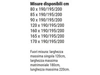 RETE PER MATERASSO ULTRA FLESSIBILE MOD. DAMA