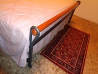Vittoria Letto Letto metal con gruppo le dune ciliegio chiaro scontato del -68 %