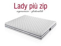 materasso sfoderabile Lordflex's Lady più zip