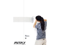 Porta filomuro con primer verniciabile