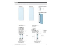 porte in vetro su misura