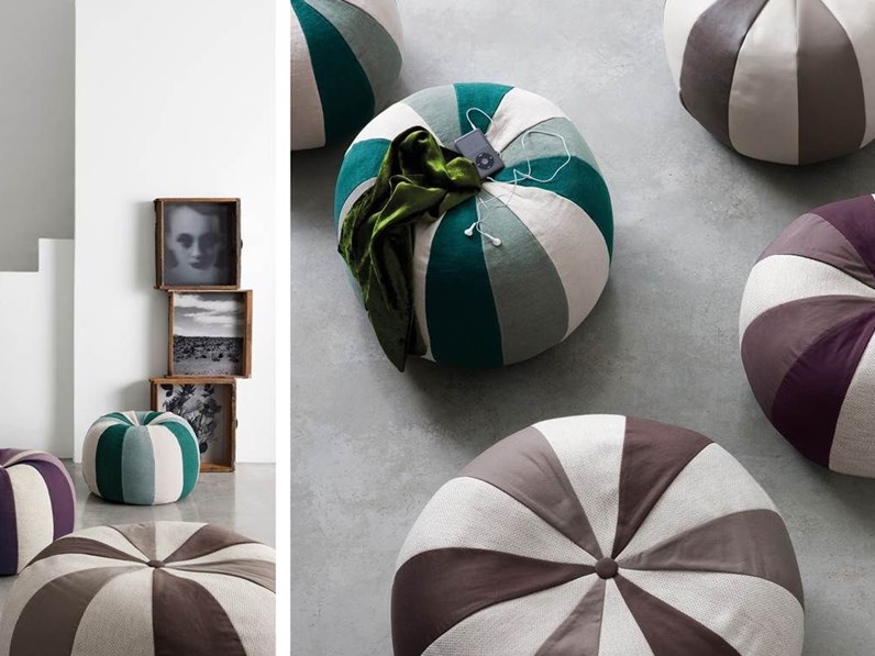 Pouf moderno modello Bound Doimo salotti in Offerta Outlet