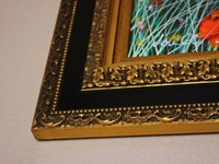 Dipinto olio su tela 'Prati d'estate' con cornice in offerta al 40%