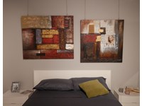 Quadro con figure astratte