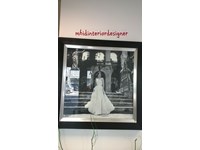 Quadro stampa retrņ in bianco e nero