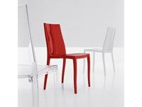 sedia bonaldo pangea plastica trasparente design