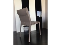Sedia rivestita in ecopelle Cattelan