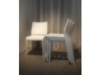 Sedia Desalto Set 4 sedie riga impilabili , desalto outlet