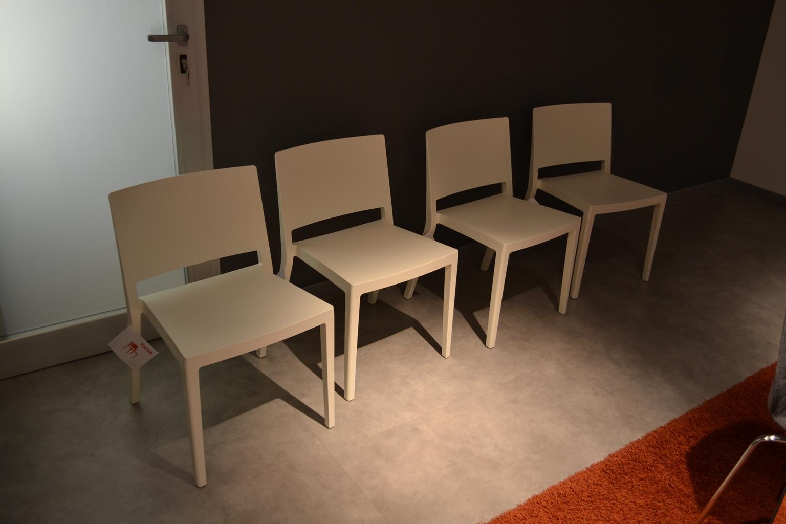 Kartell 4 Sedie Lizz bianche Sedie a prezzi scontati
