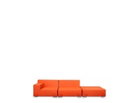 Divanetto e pouf Kartell Plastics Ecopelle Moderno