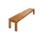 Panca in legno massello di rovere 230 cm sconto -47%