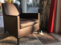poltrona in pelle scontata