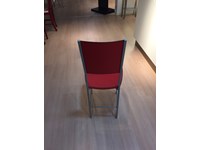 sedia alessia in cuoio rosso di cattelan itala