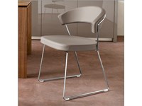 SET n° 4 SEDIE CALLIGARIS NEW YORK PELLE OFFERTA