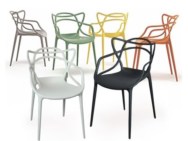 Sedia con braccioli Masters Kartell in Offerta Outlet