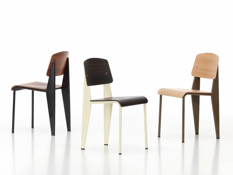 Sedia con braccioli Standar sp design vitra Vitra a prezzo Outlet
