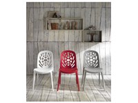 SEDIA IMPILABILE 4 COLORI FINE SERIE