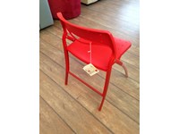 sedia arkua infinti design rosso