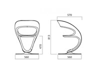 Sedia PIN UP design Infiniti scontata del -36%