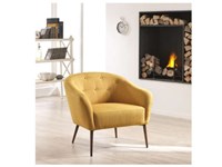 Poltroncina Stones mod. Elena gialla