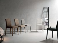 Sedia Target Point Lucerna Ecopelle Vintage