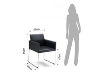 Sedia Tomasucci modello Emma Black