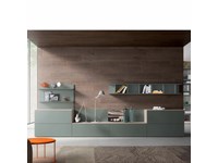 Soggiorno Mobili soggiorno moderno Laminato Opaco Porta Tv Design